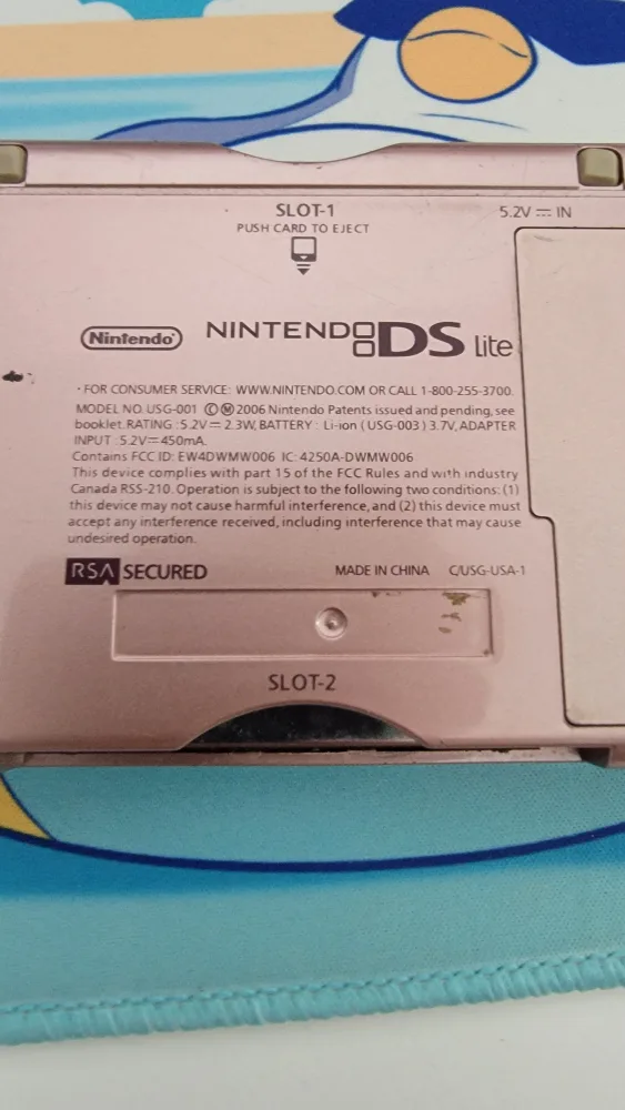 Nintendo DS Lite Pink Console image indicator(4)