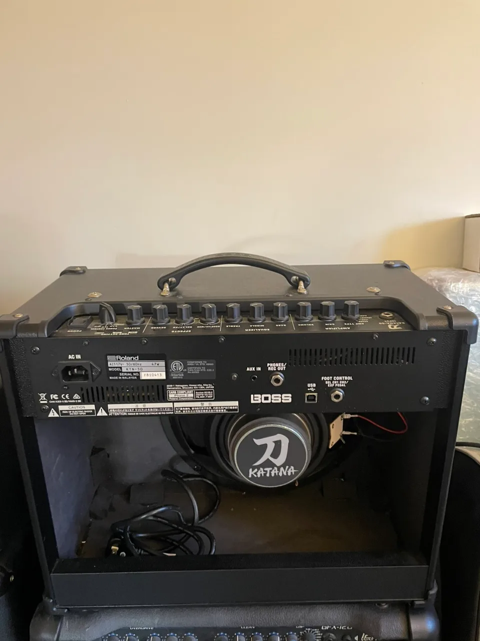 Boss Katana 50 Guitar Amp image indicator(3)