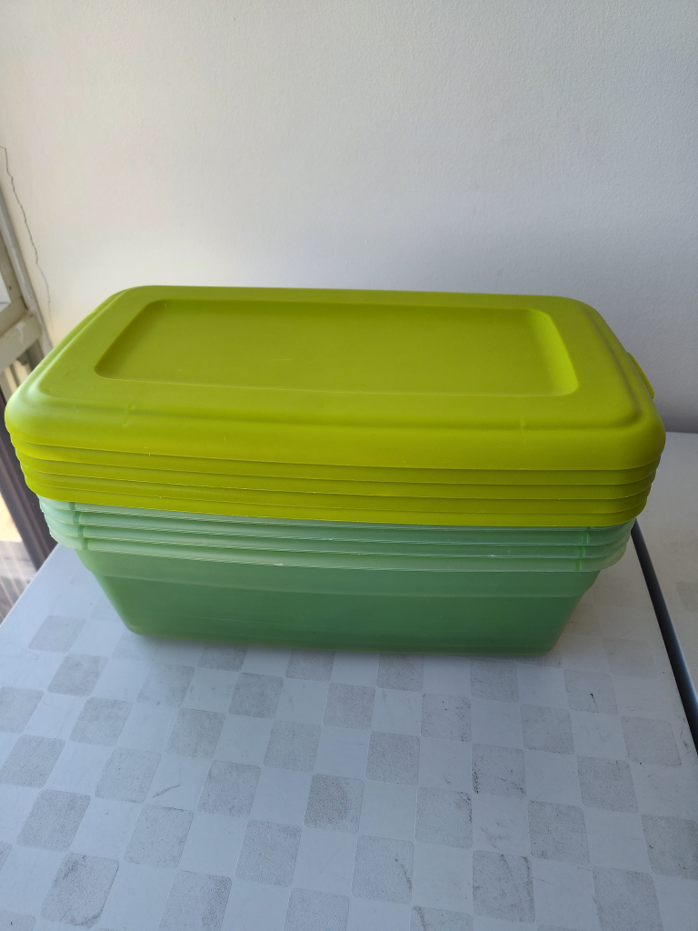 Sterilite Storage Containers, Set of 5 - photo 3