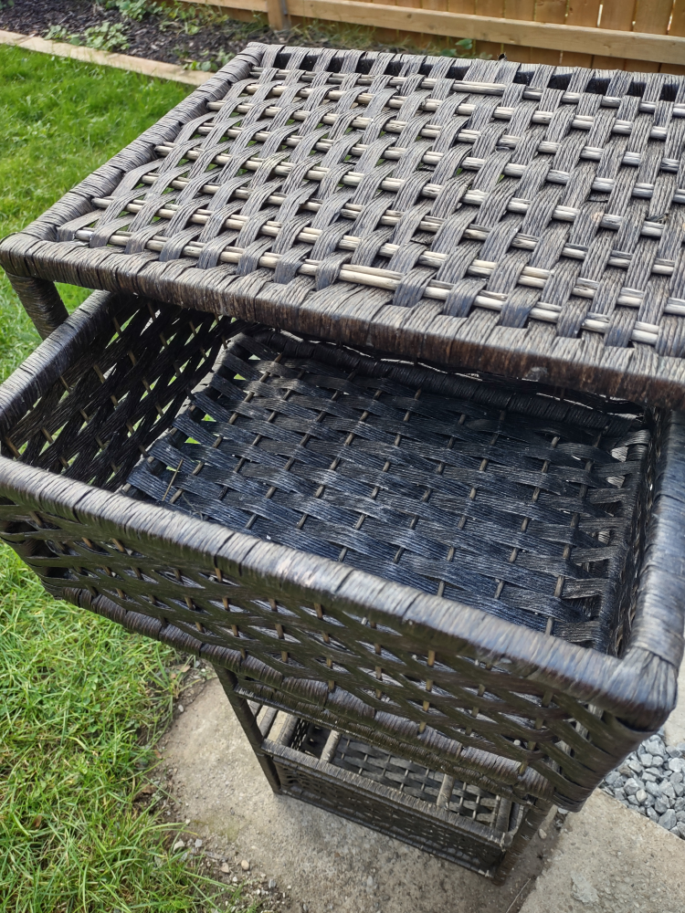 Wicker Storage Unit - photo 4