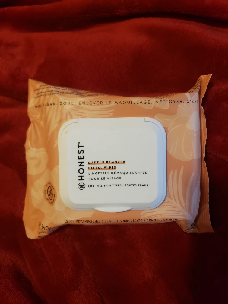 Honest Beauty Makeup Remover Facial Wipes