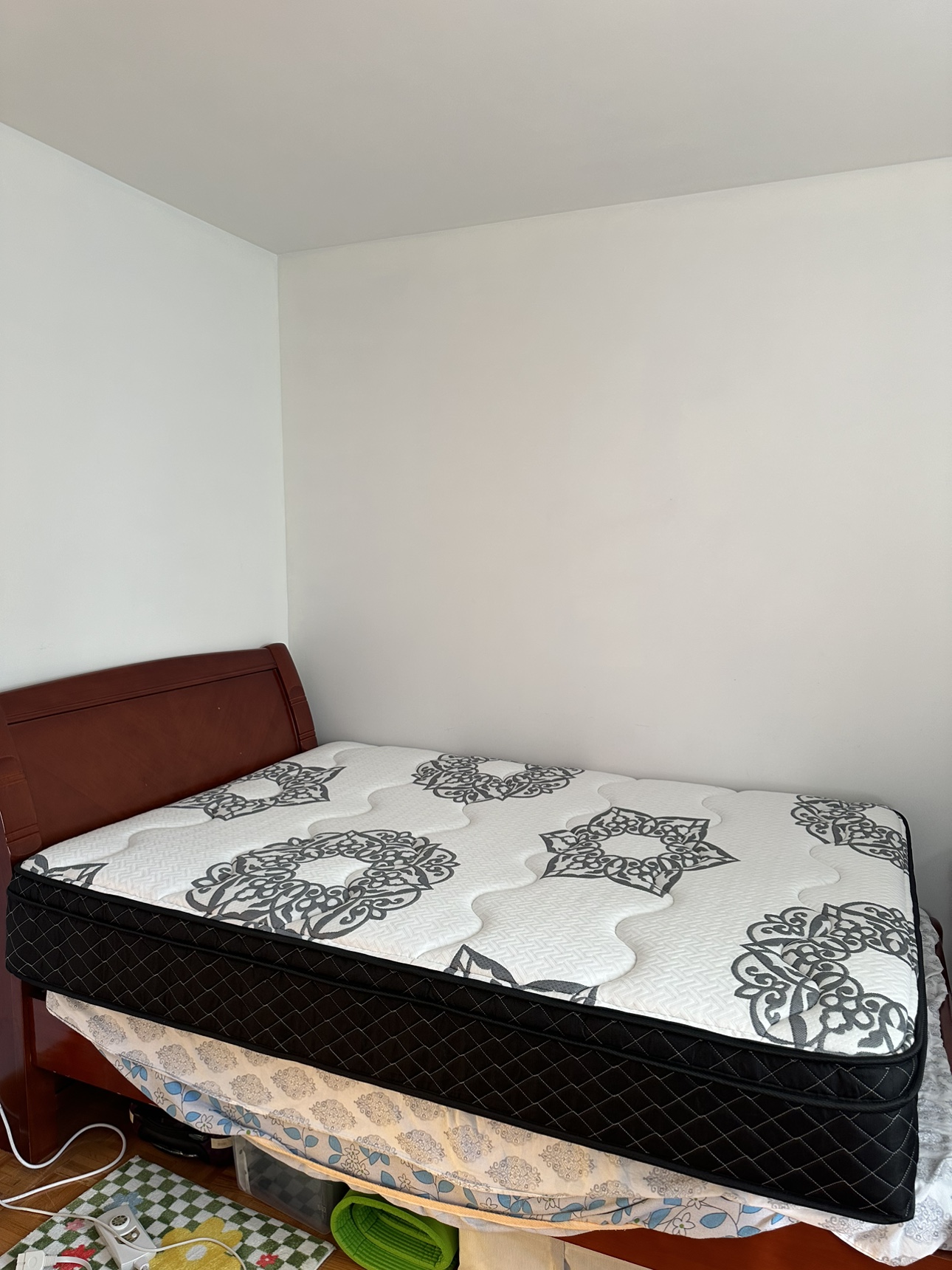Double Bed Frame with Mattress