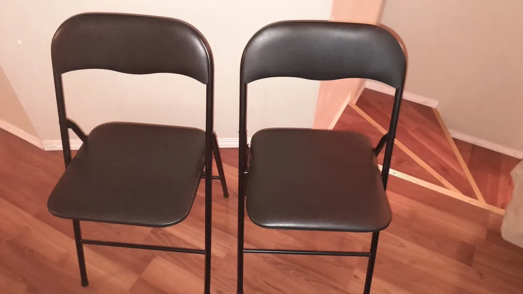 Black Folding Chairs thumbnail