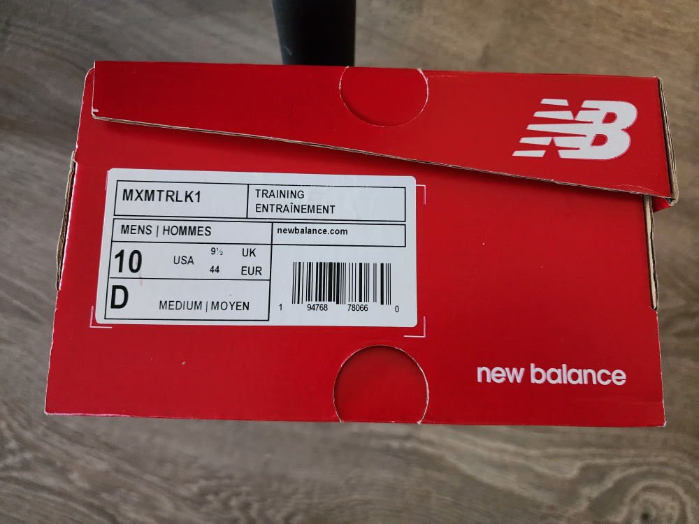New Balance Men's Minimus MXMTRLK1 Training Shoes - Size 10D - photo 2