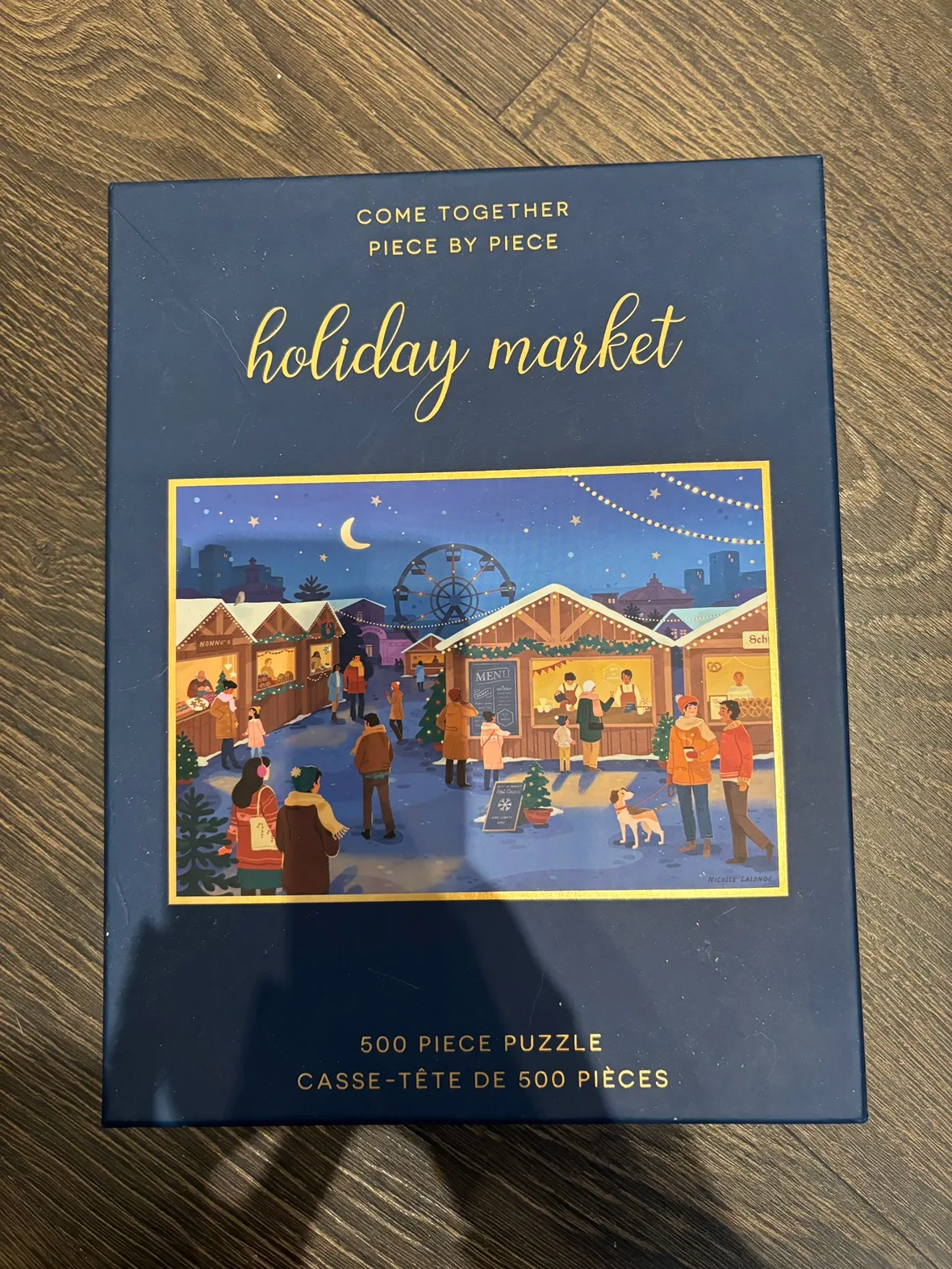 Holiday Market 500 Piece Puzzle thumbnail