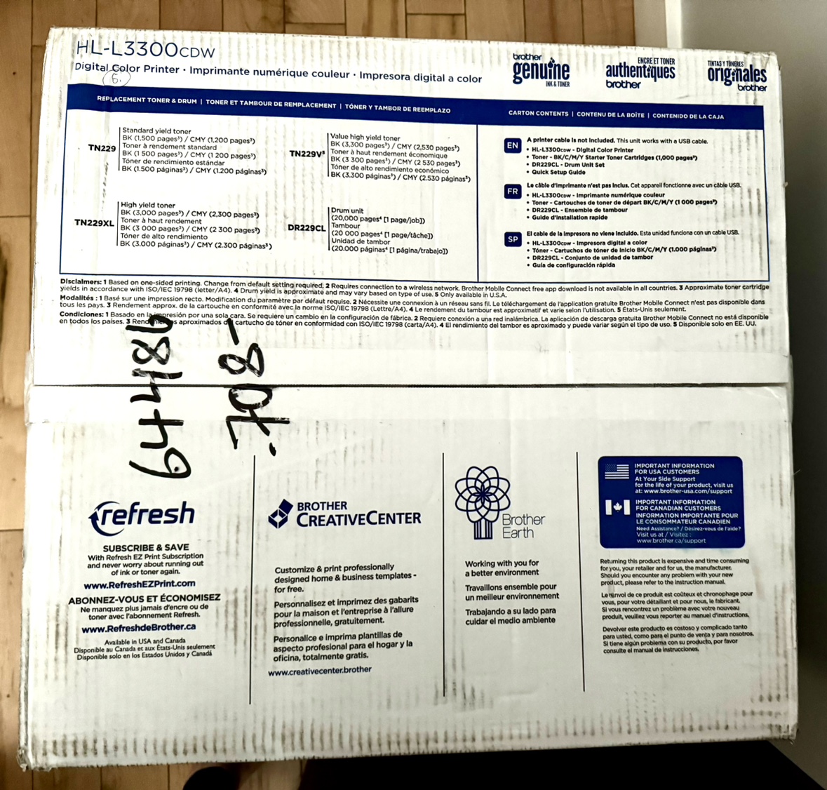 NEW! Brother Digital Colour Printer—all in one - photo 3