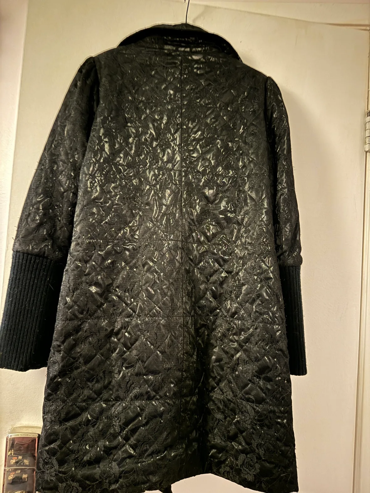 Black Quilted Jacket image indicator(2)