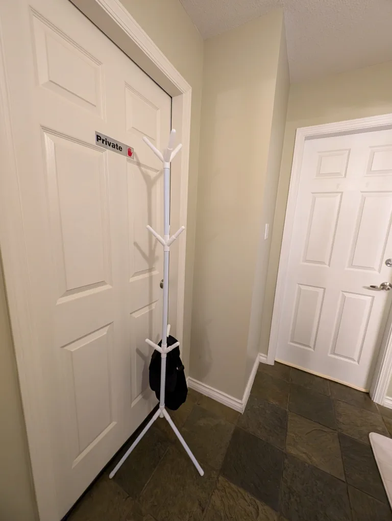 White Coat Rack Stand image indicator(3)