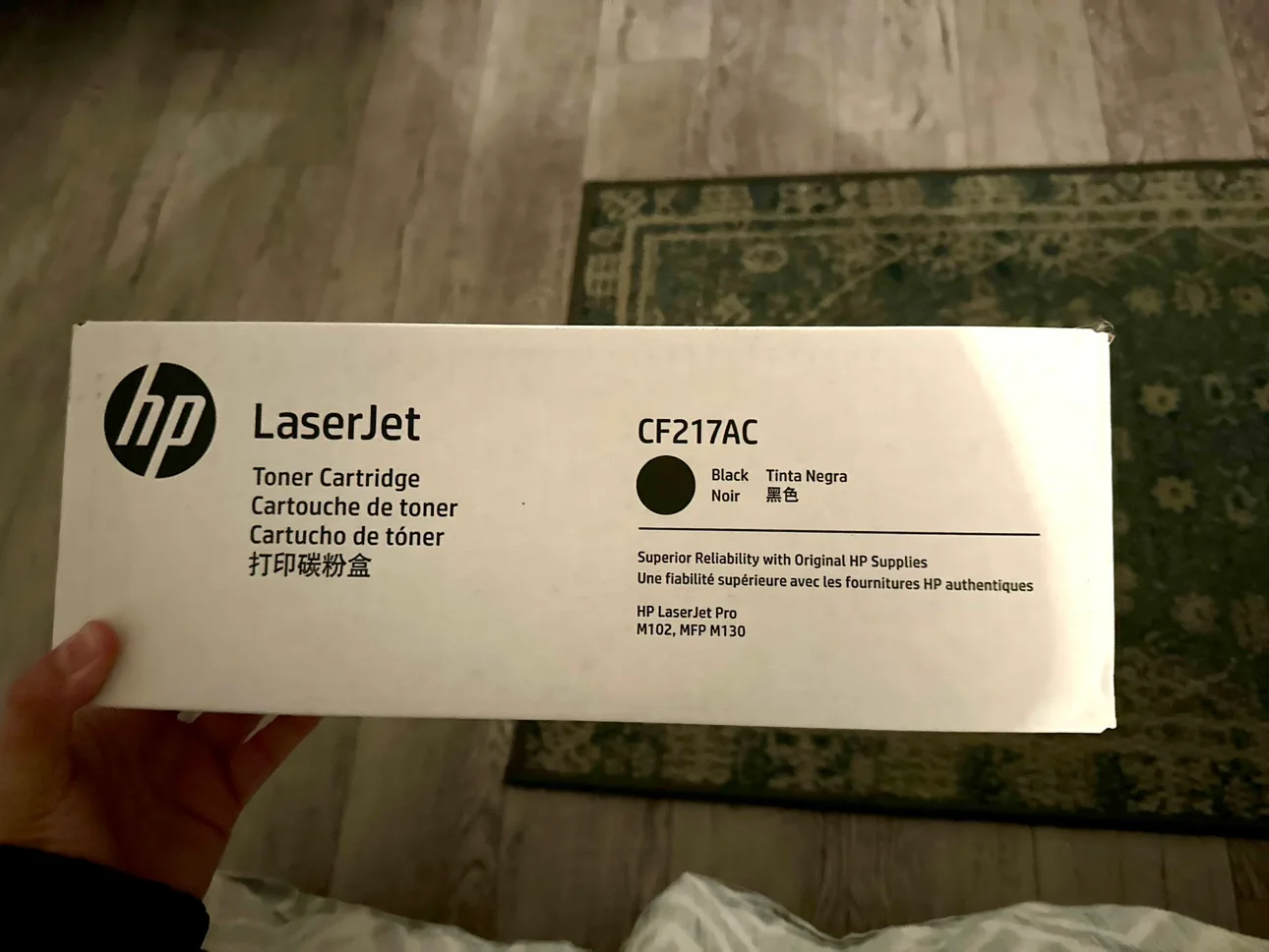 6x -  HP CF217AC LaserJet Toner Cartridges (6 total) thumbnail
