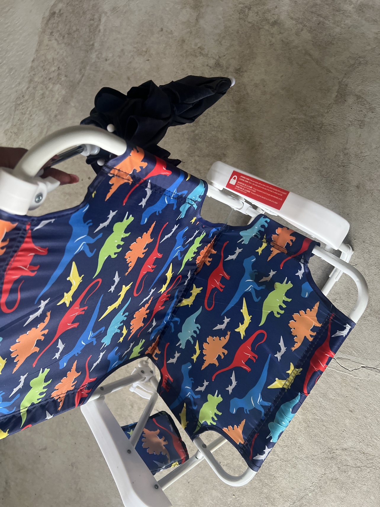 Dinosaur Folding Chair with umbrella