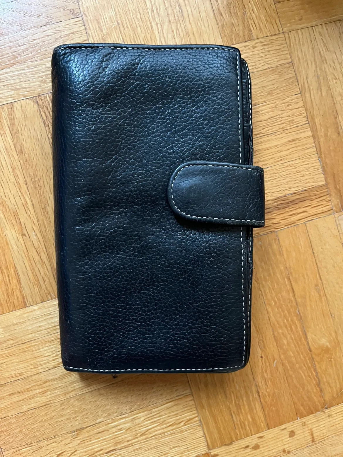 Danier- Black Leather Wallet thumbnail