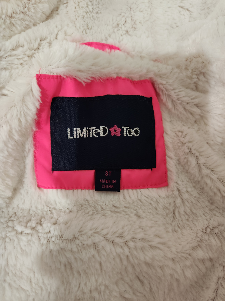 Limited Too Pink Winter Jacket 3T - photo 2