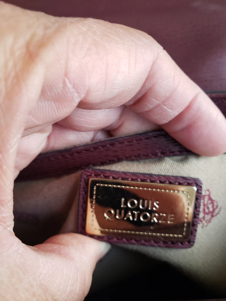 Louis Quatorze Burgundy Crossbody Bag - photo 2