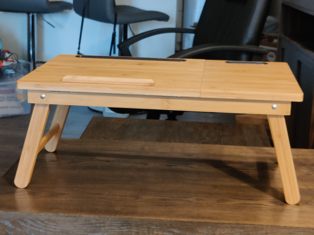 Bamboo Laptop Table - photo 2