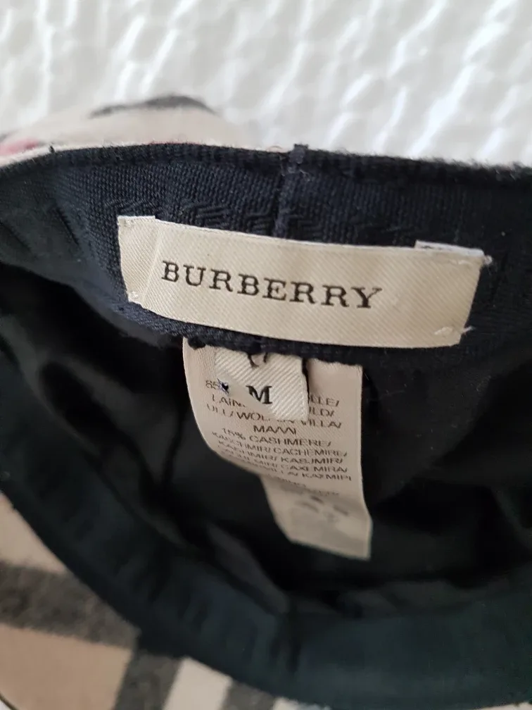 Burberry Plaid Newsboy Cap image indicator(3)