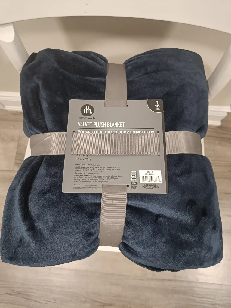 Velvet Plush Blanket - Twin(66 in x 90 in) thumbnail