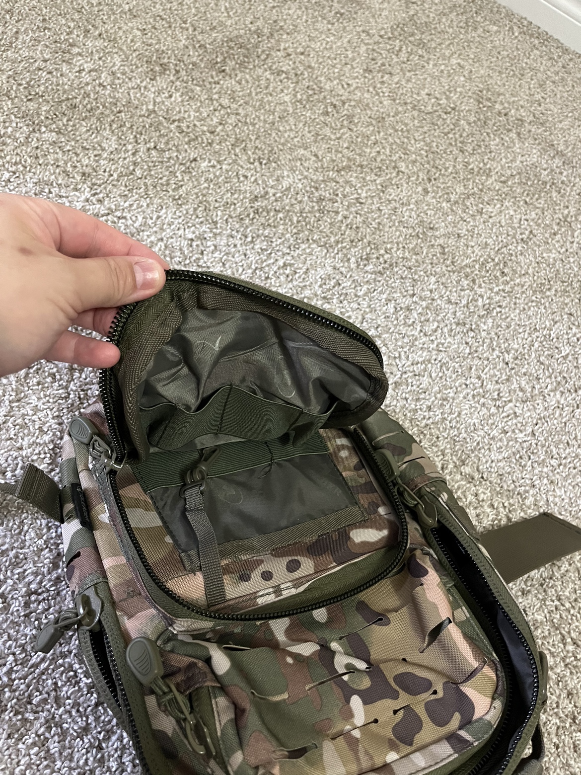 Camouflage Sling Bag - photo 4