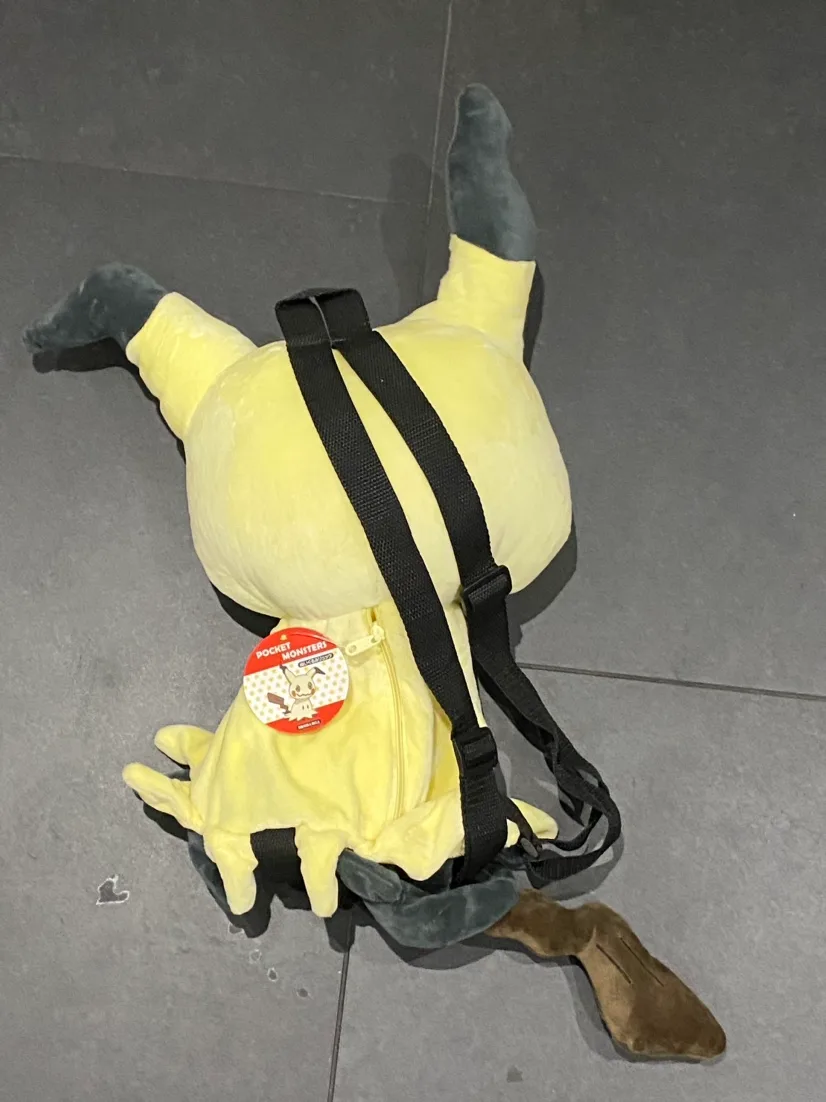 Mimikyu Pokemon Plush Backpack Halloween costume anime cosplay image indicator(3)