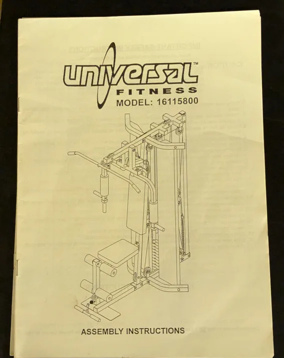 Universal Fitness Home Gym image indicator(4)