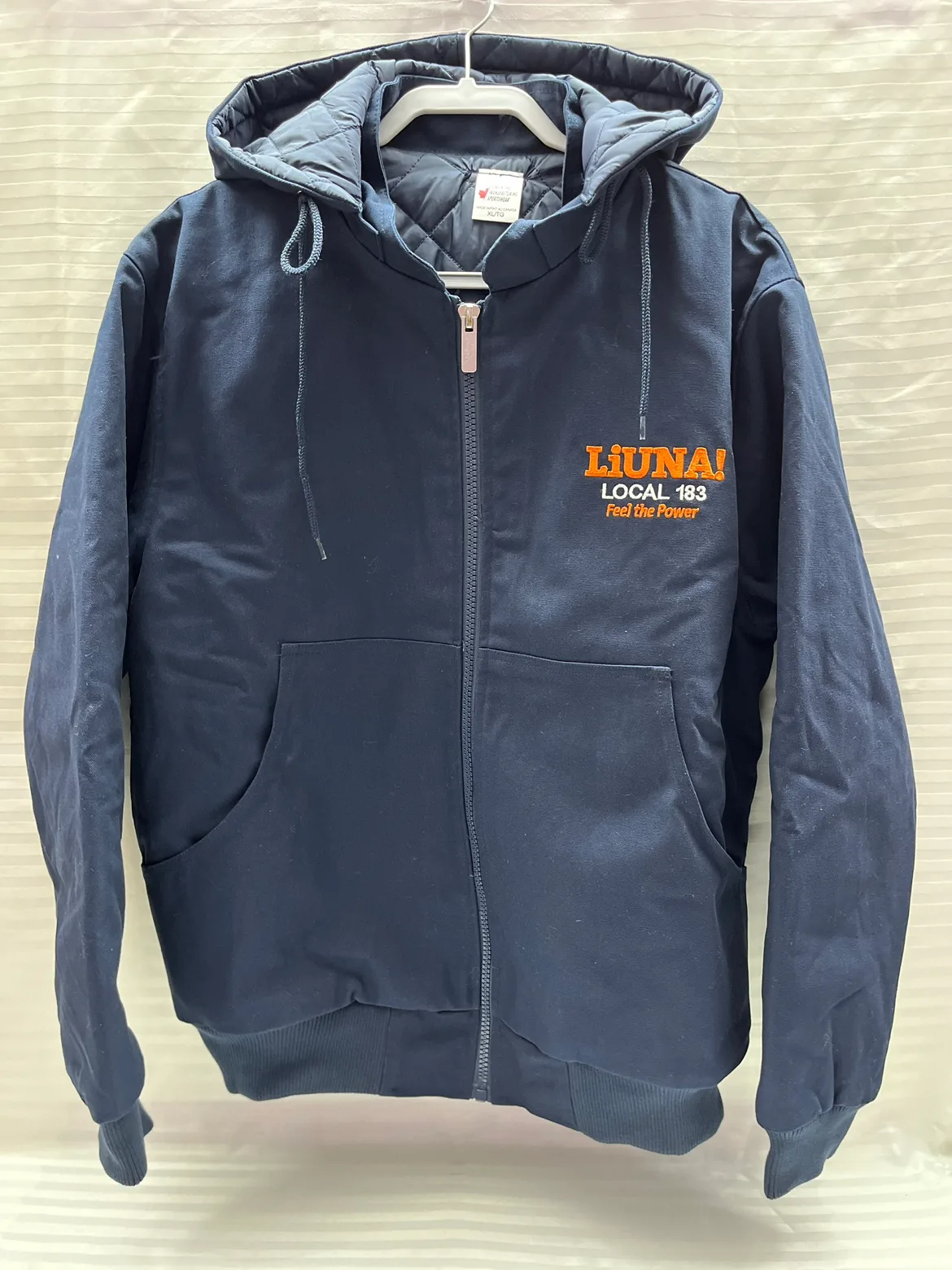 LIUNA Local 183 Insulated Work Jacket XL Men’s thumbnail