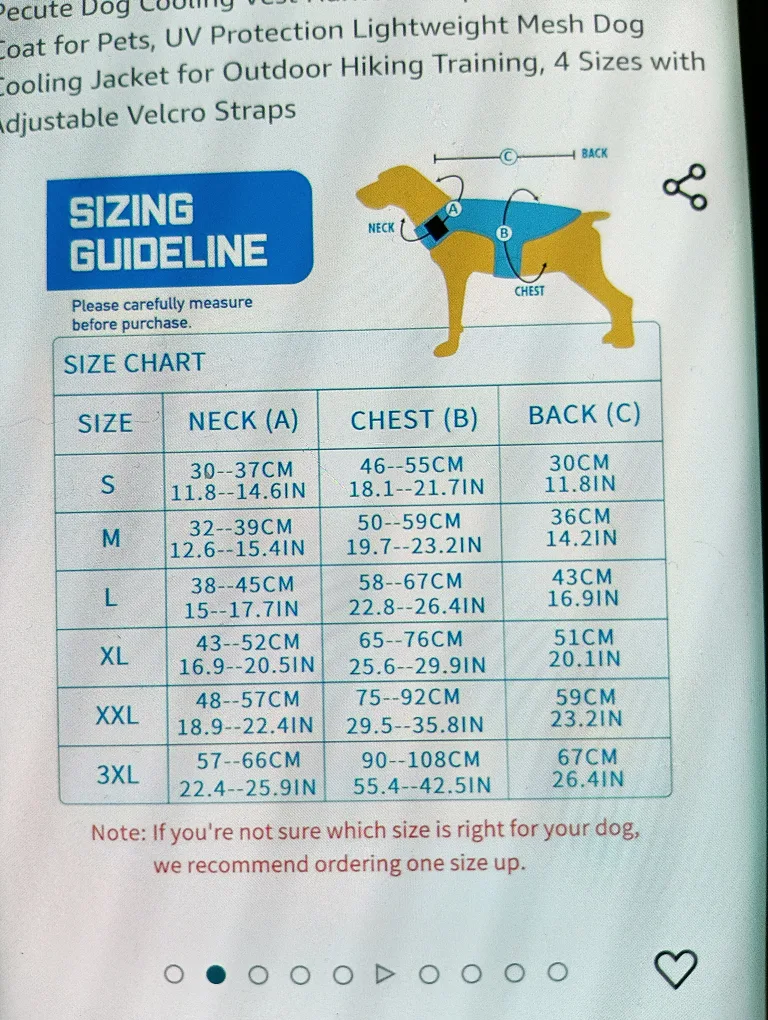 Dog Cooling Vest image indicator(4)