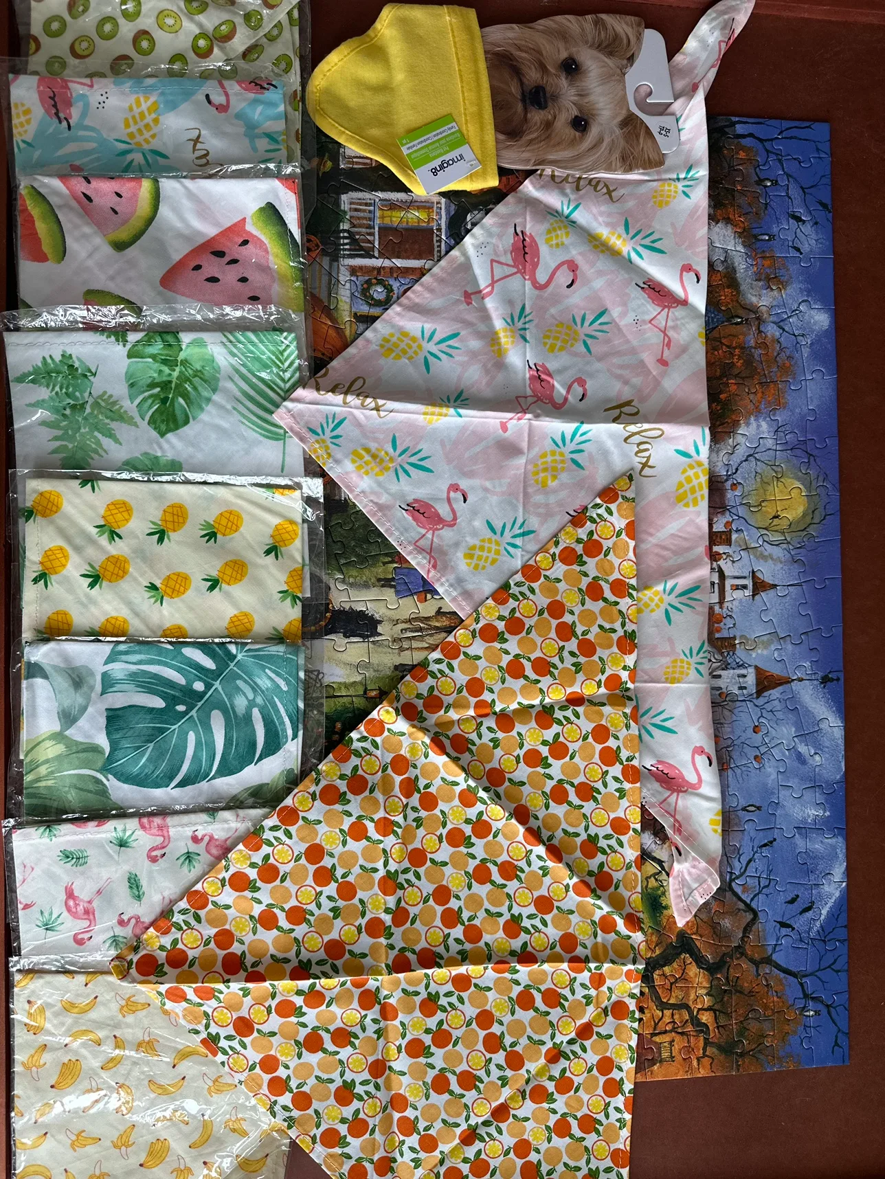 Dog Bandanas - 10 dog bandanas DIY image indicator(3)