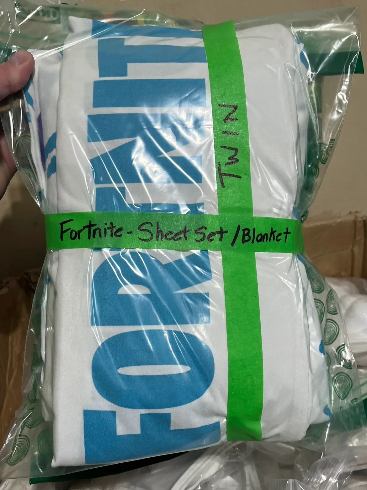 Fortnite Sheet Set & Blanket (twin)