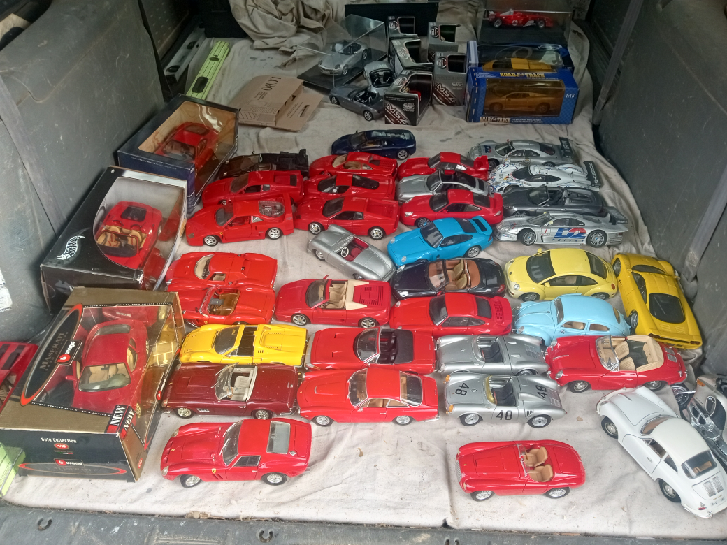 Large Lot of Die Cast Cars