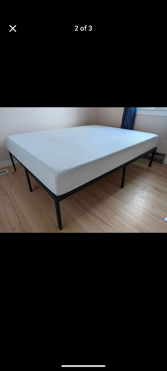 Zinus Memory Foam Full Size mattress. - photo 3
