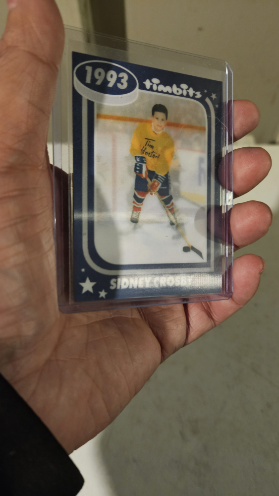 Sidney Crosby Timbits 24-25 Tim's collectors series card - photo 2