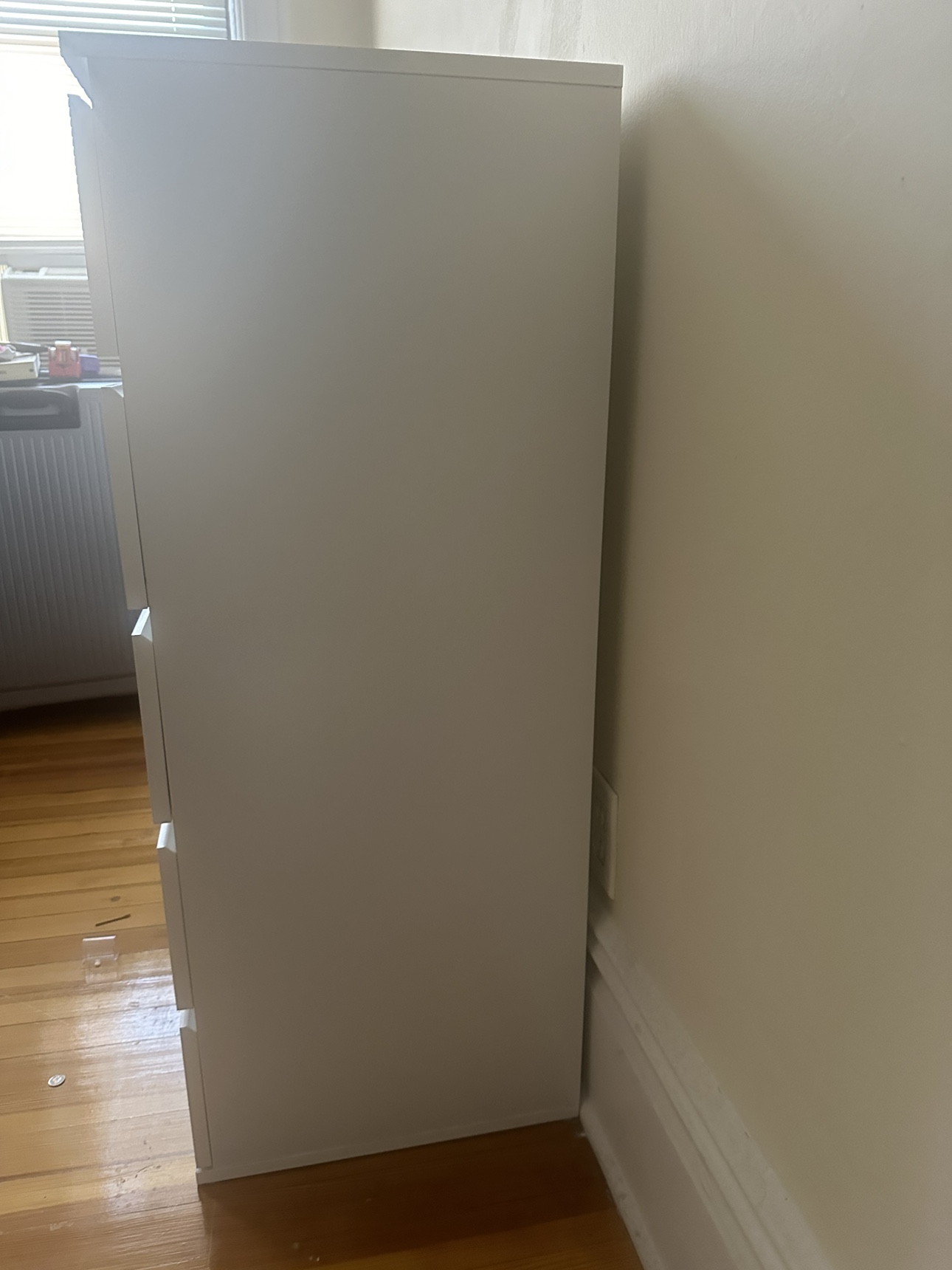 White 5-Drawer Dresser - photo 3