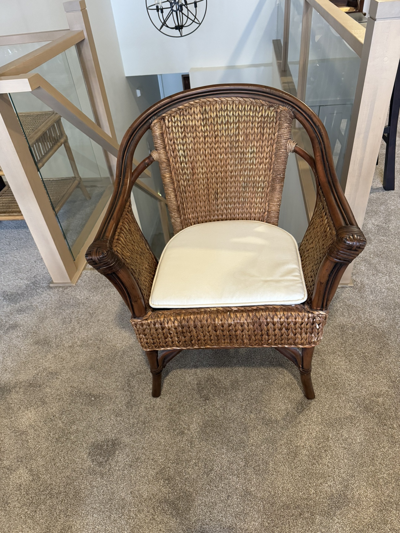 Rattan Accent Chair