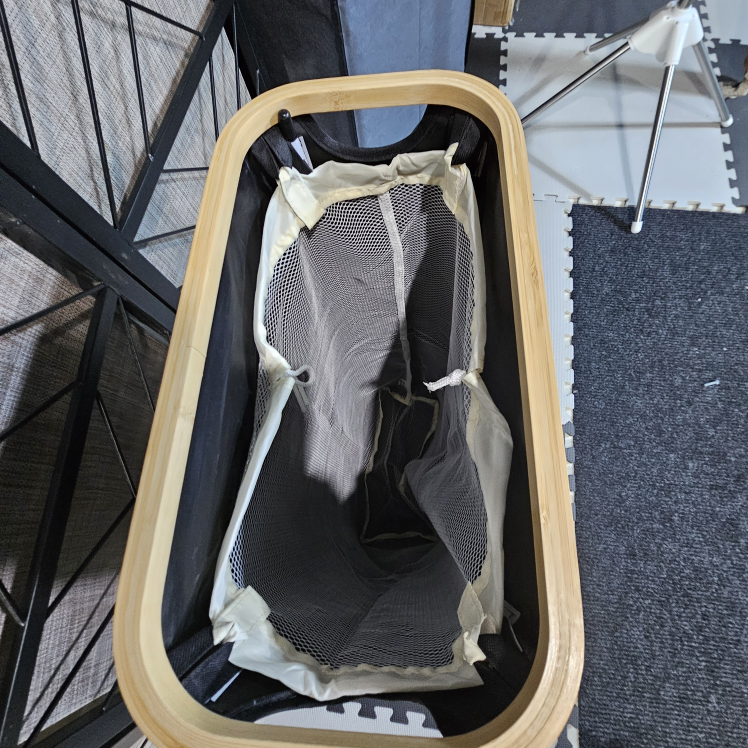 Bamboo Laundry Hamper - photo 3