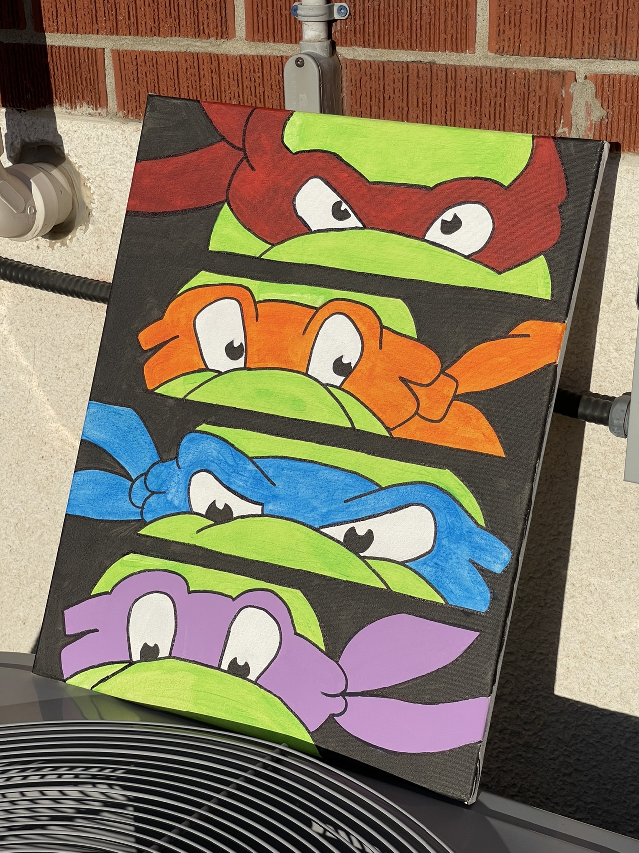 Teenage Mutant Ninja Turtles Painting
