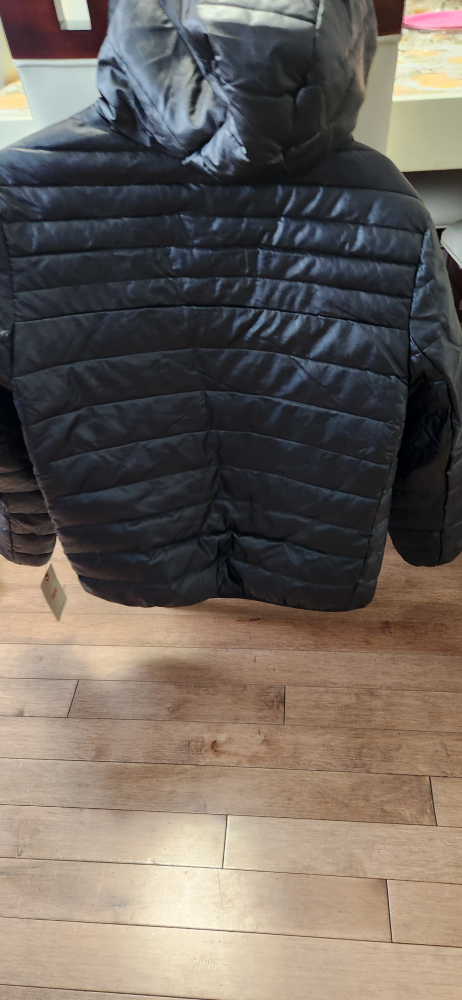Levi's Men's Black Puffer Jacket, Size XL - photo 4