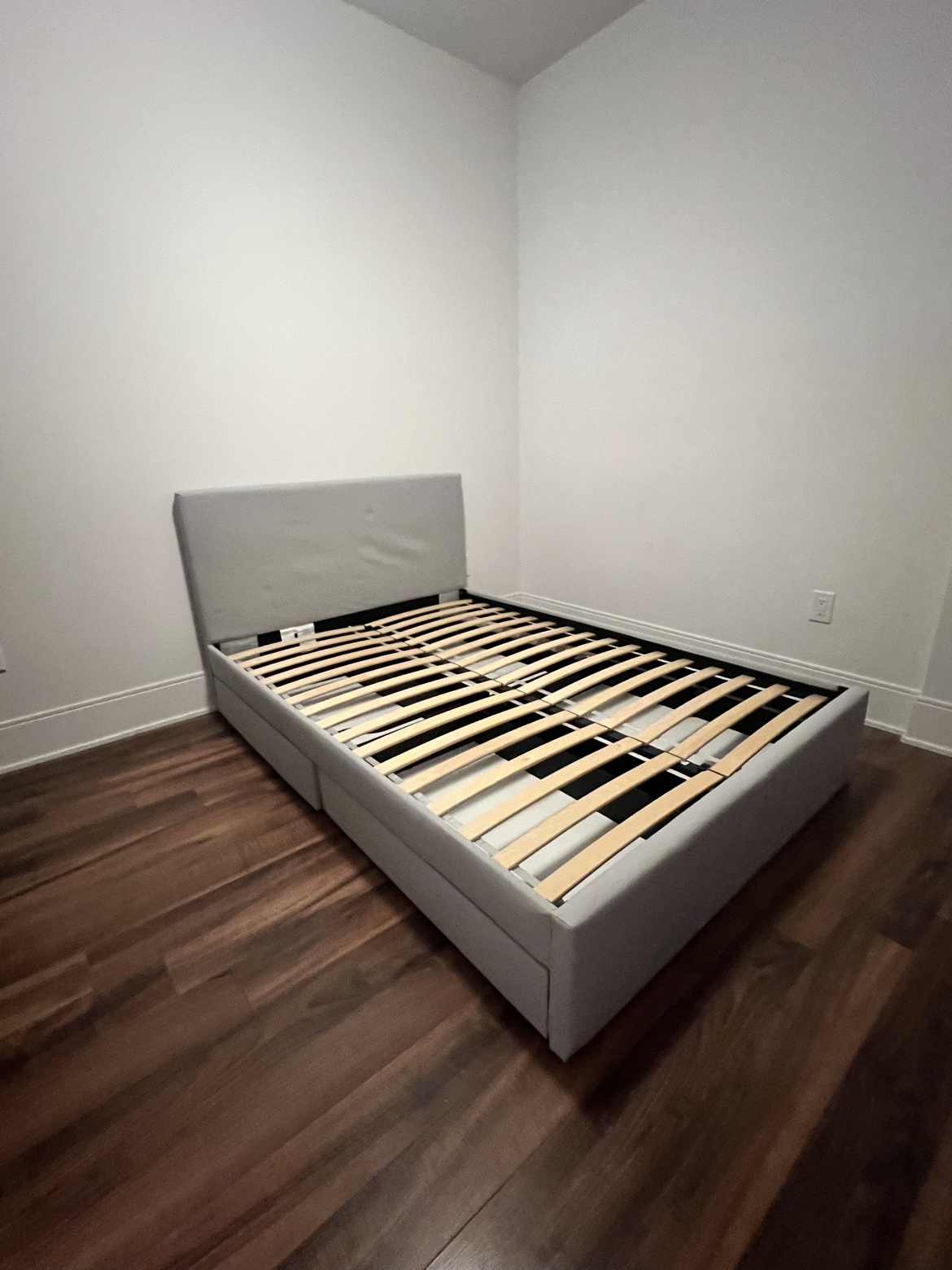 IKEA GLADSTAD Upholstered Bed with storage drawers - photo 2