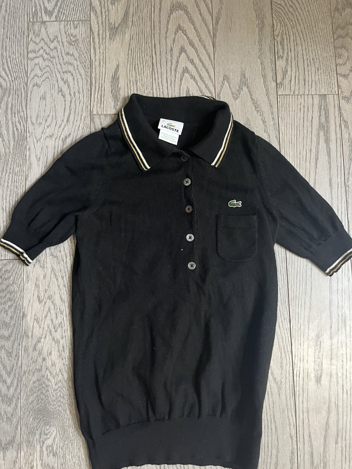 MOVING SALE Lacoste Cardigan with Polo Sweater - photo 4