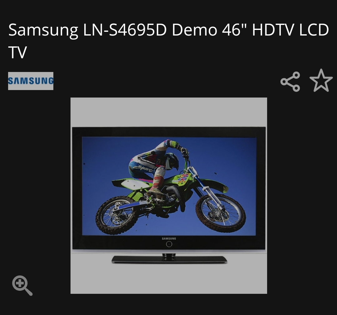 Samsung 46" HDTV LCD TV & TV Stand - photo 3