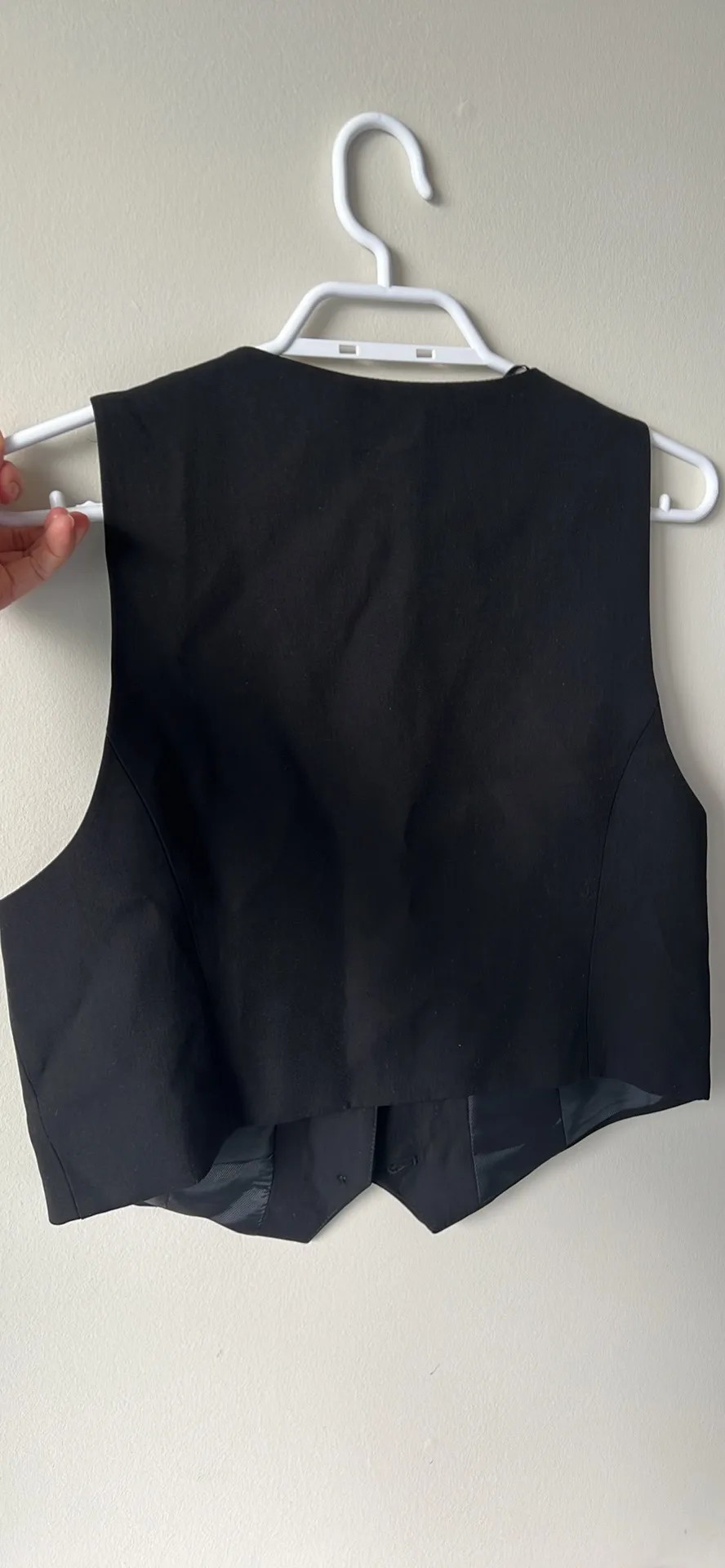 Zara Black Vest (never worn) image indicator(2)