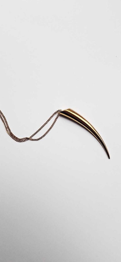 Michael Kors Gold Horn Necklace