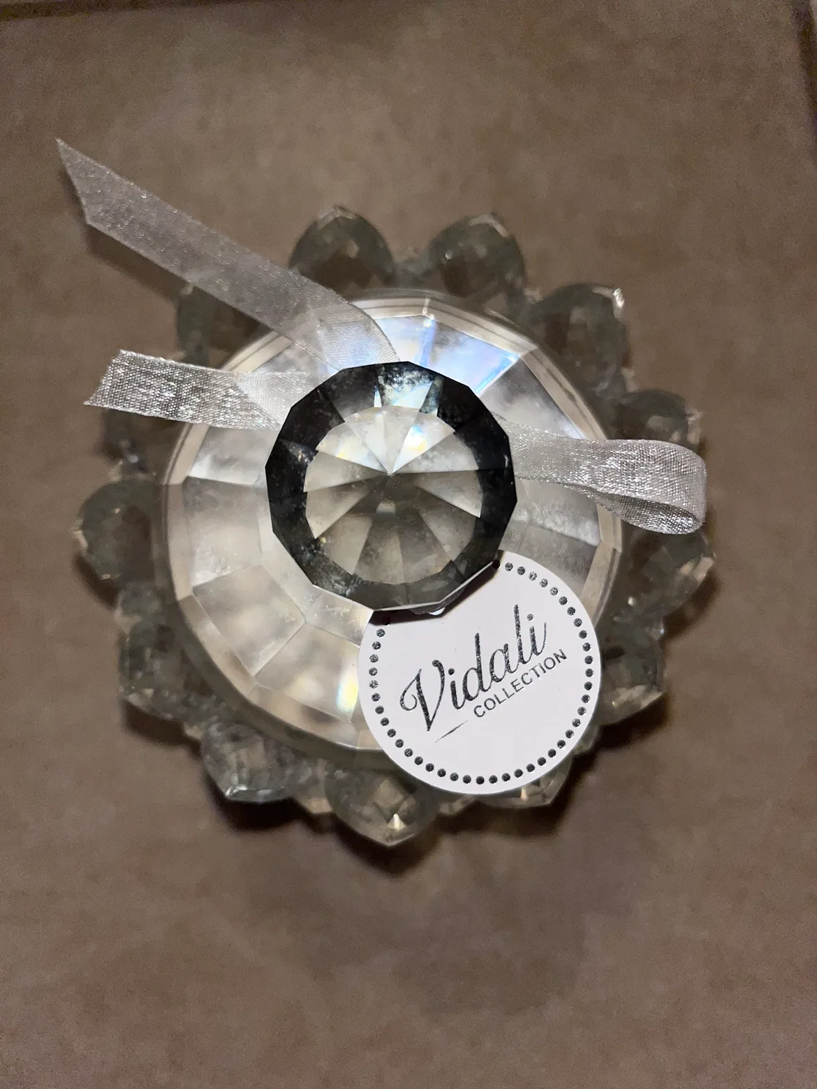 Vidali Collection Crystal Trinket Dish image indicator(4)