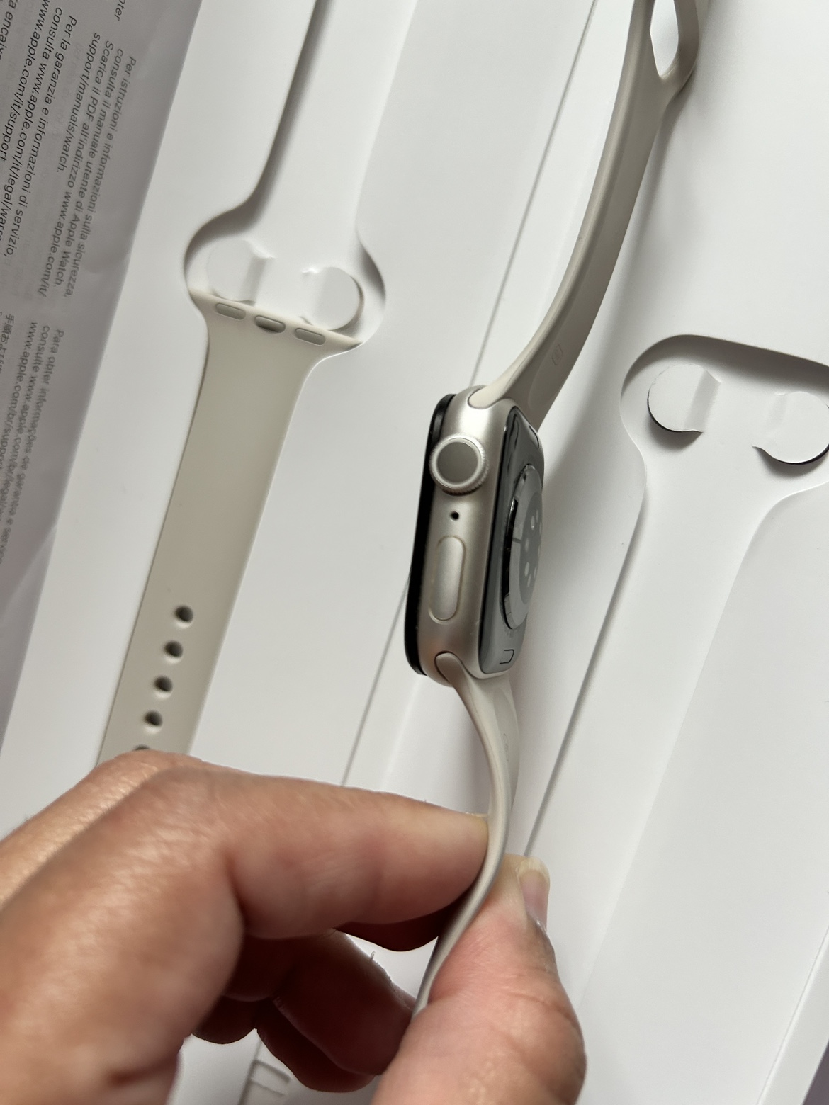 Apple Watch Series 7 (starlight) 41mm - photo 5