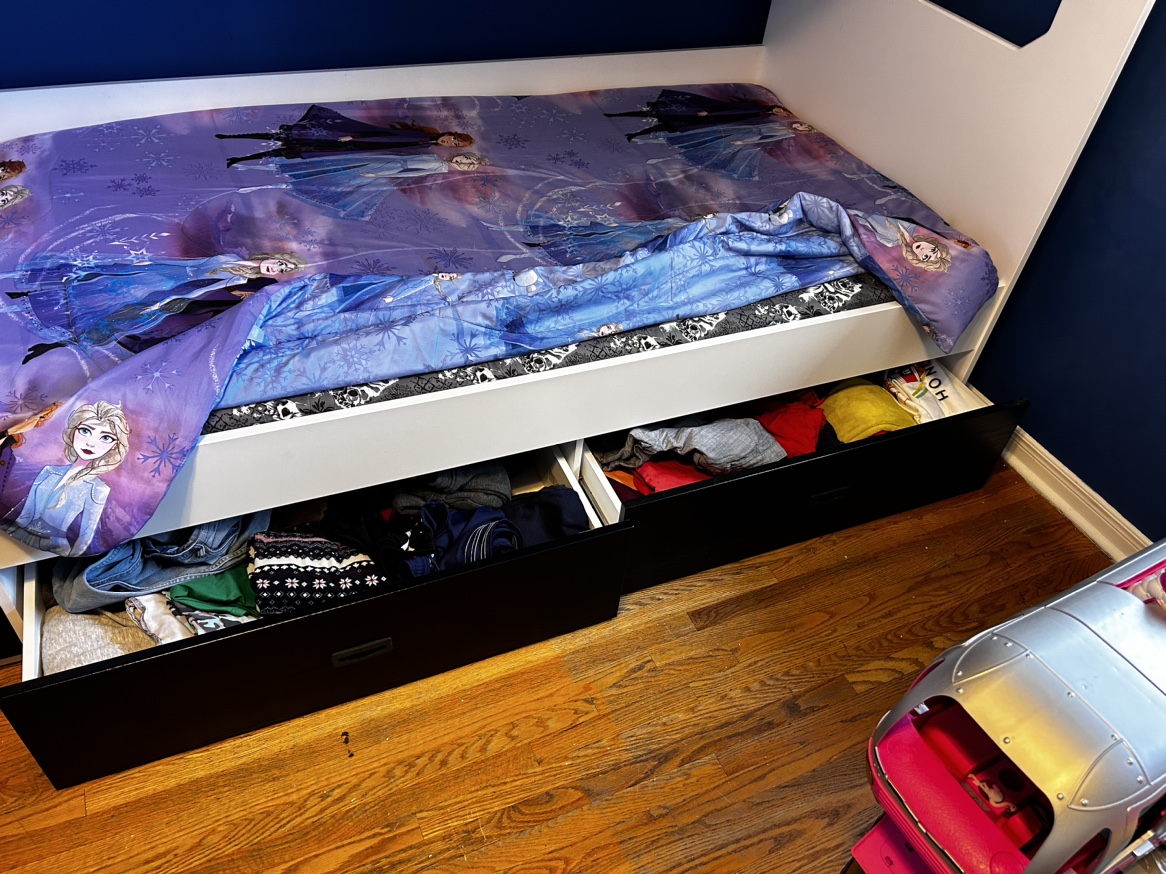 Twin Bunk Bed with Storage - photo 4
