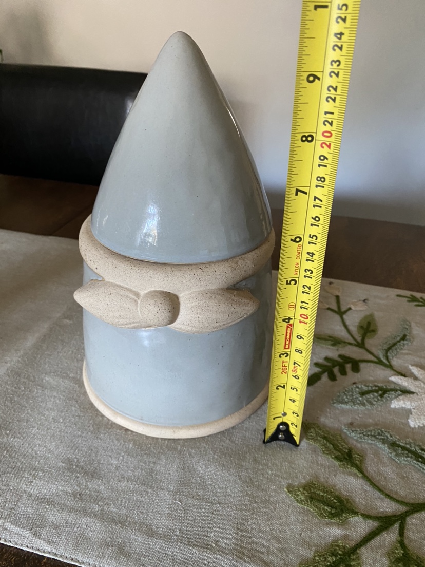 Ceramic Gnome Lidded Jar - photo 3