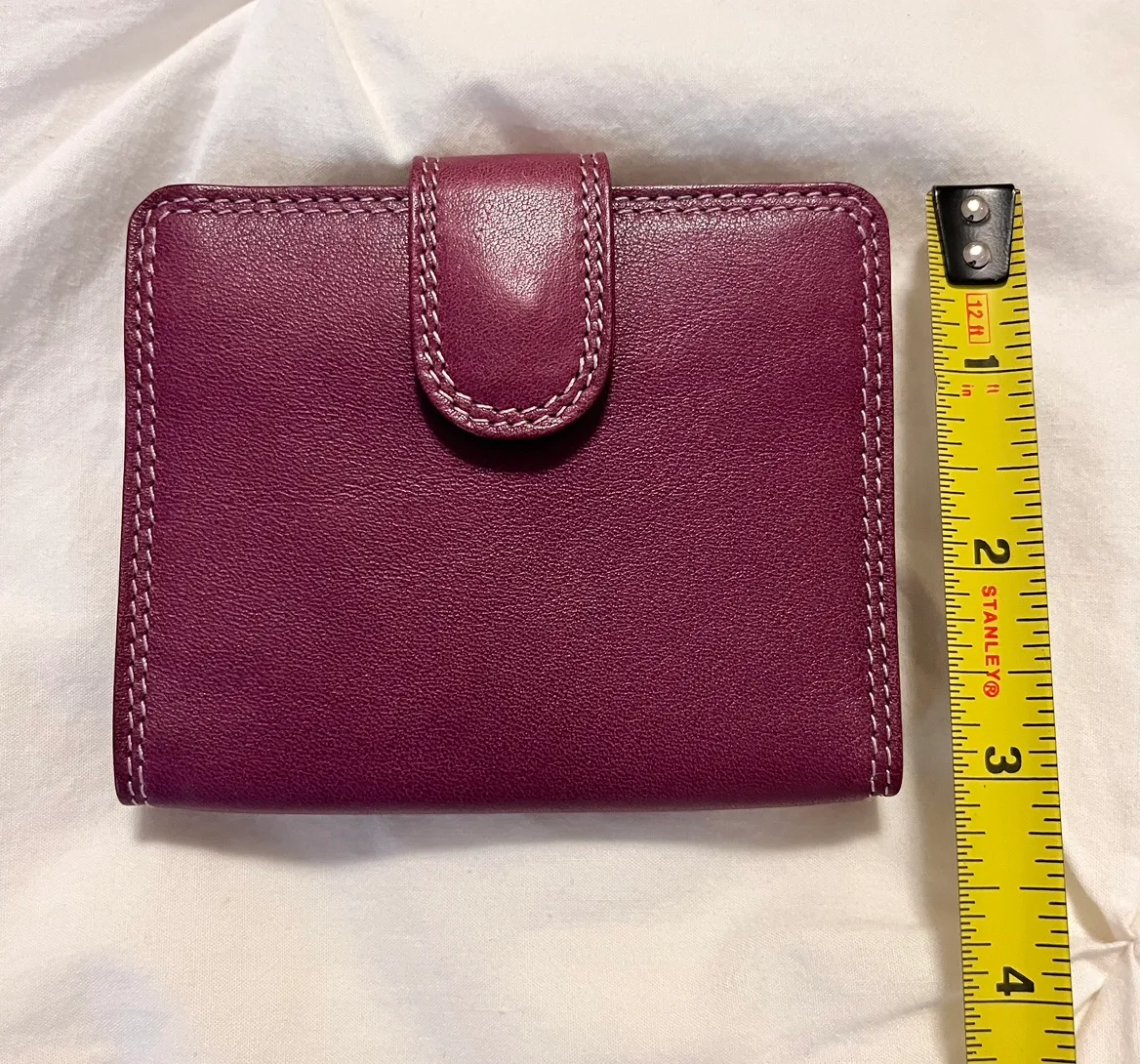 Belarno Purple leather Wallet image indicator(5)
