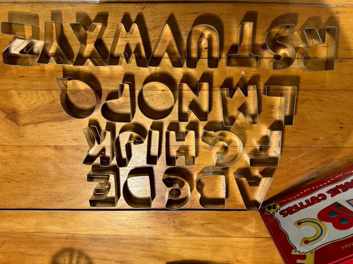 Williams Sonoma ABC Cookie Cutters image indicator(2)