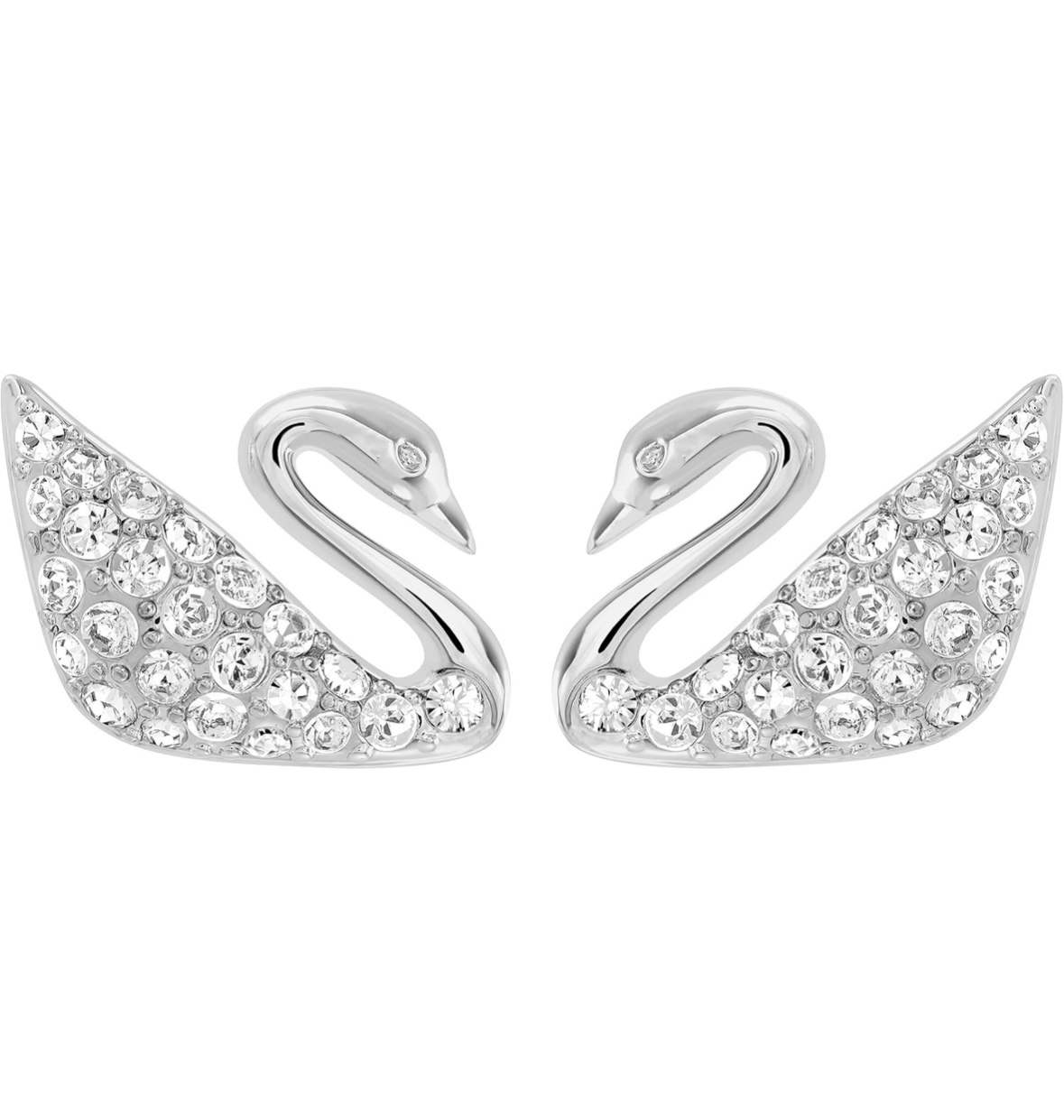 Swarovski Swan Earrings
