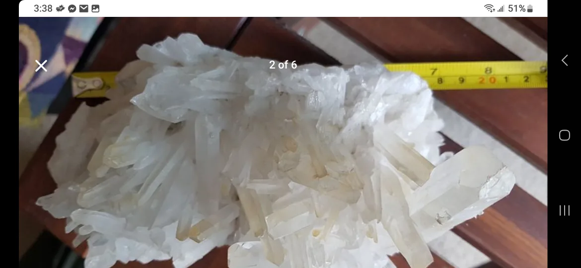 Large Himalayan Clear Quartz Cluster image indicator(2)