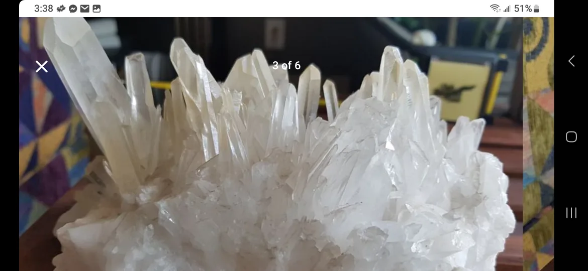 Large Himalayan Clear Quartz Cluster image indicator(3)
