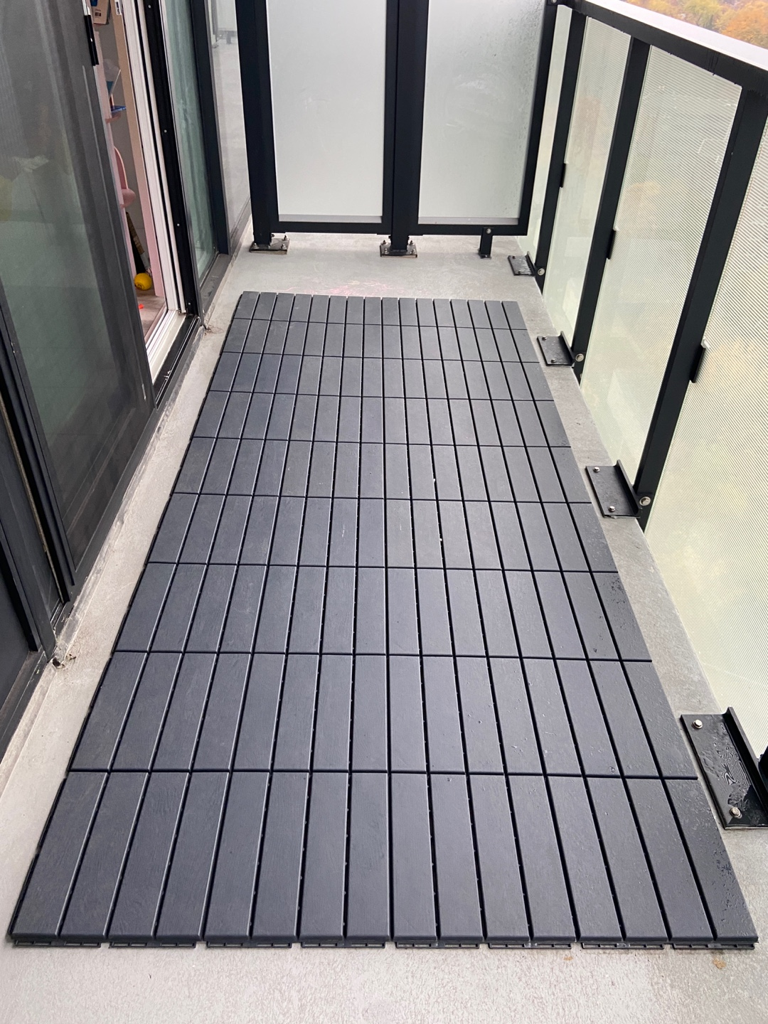 IKEA RUNNEN Outdoor Decking tiles 4 sets